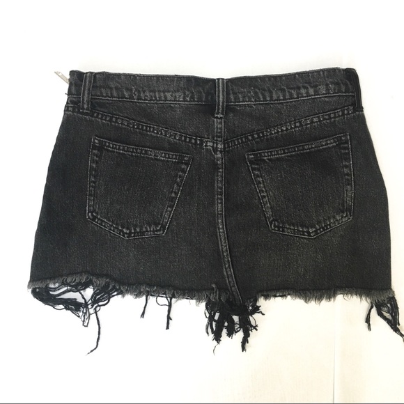 Alexander Wang x denim side zip skirt - Picture 5 of 7